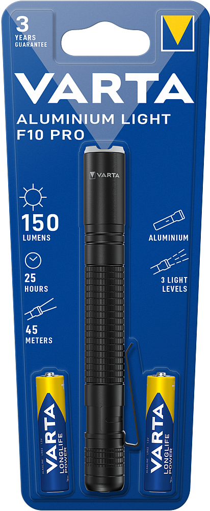 VARTA Aluminium Light F10 Pro
